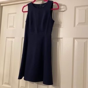 Theory fit and flare dress